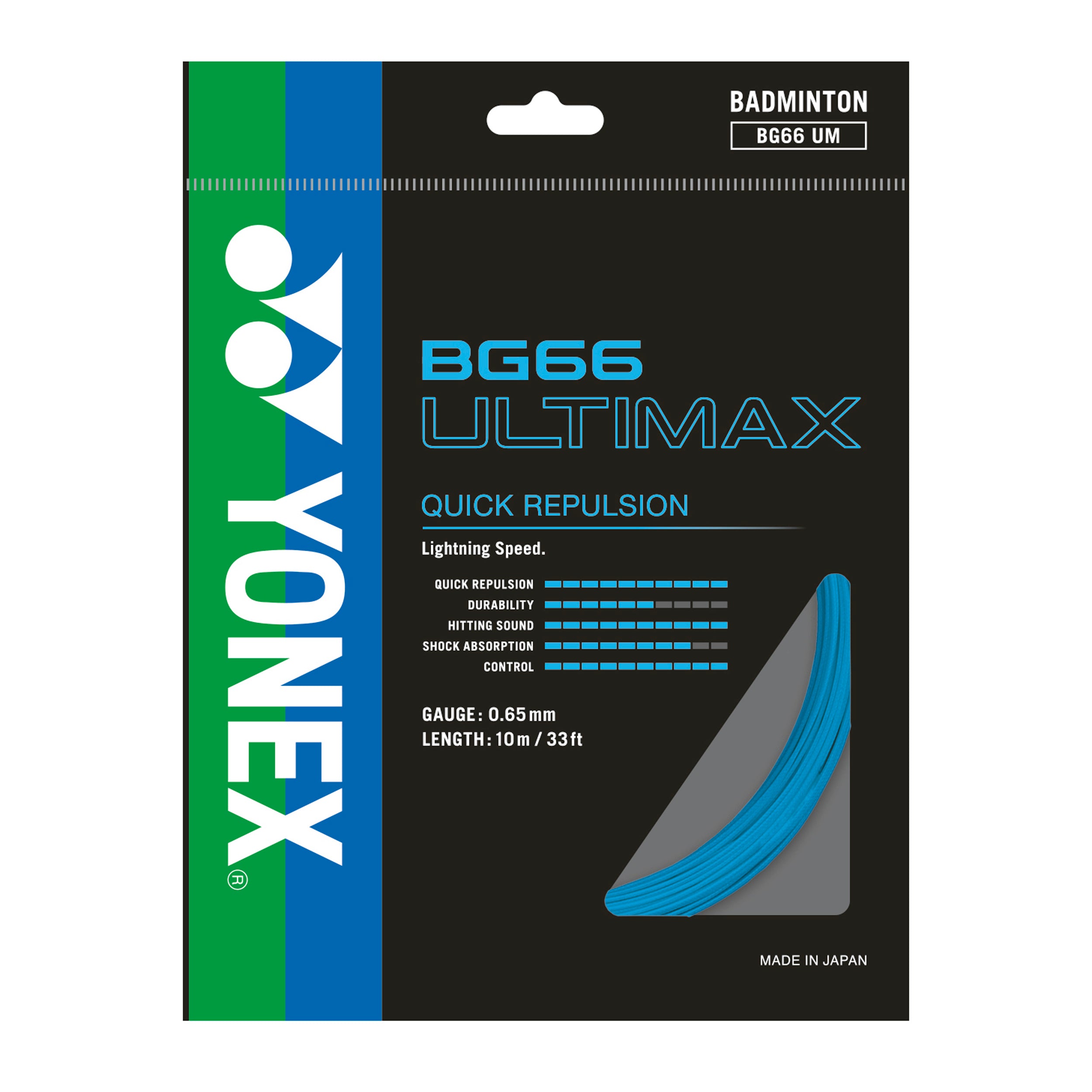 Yonex BG 66Ultimax Badminton String Single Pack