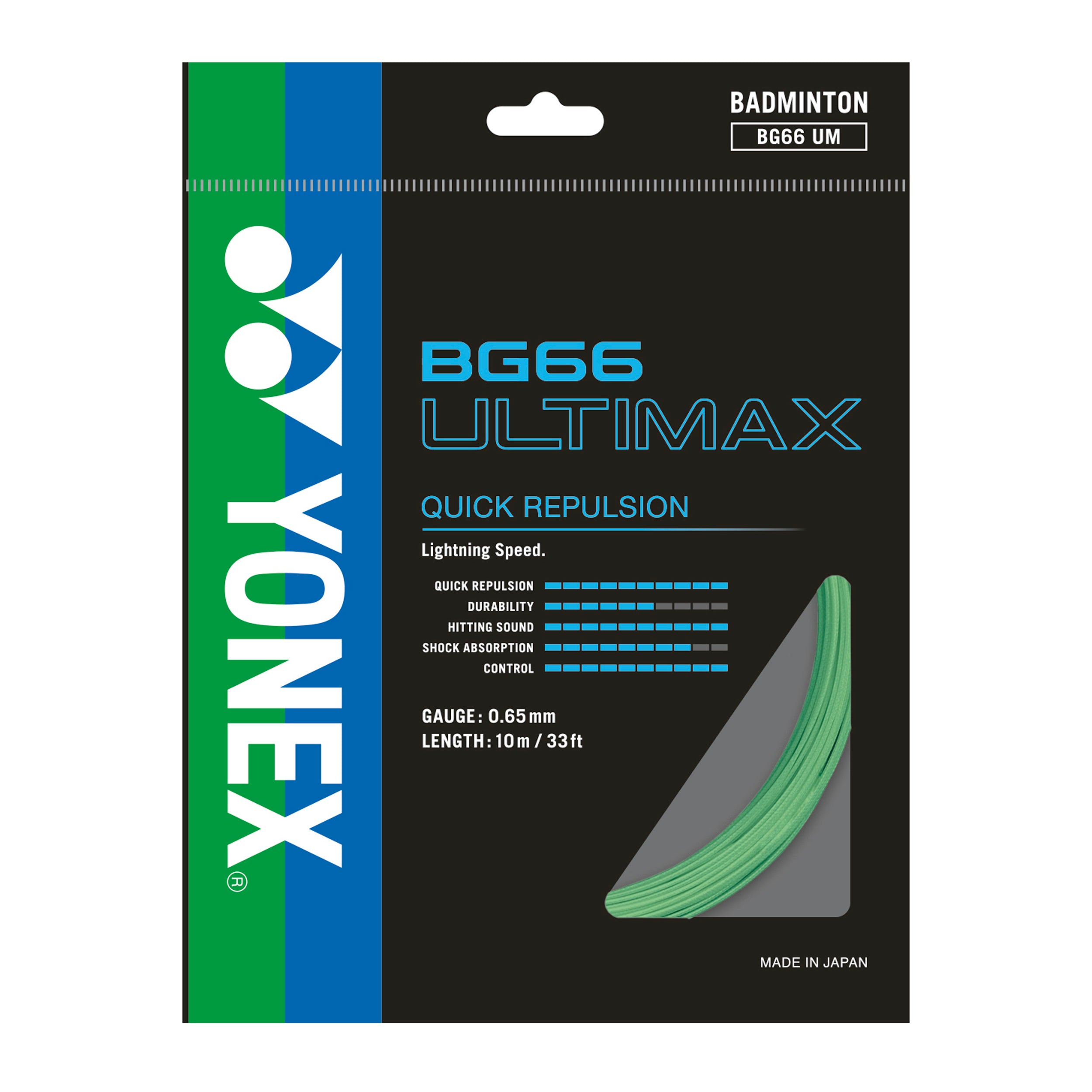 Yonex BG 66Ultimax Badminton String Single Pack