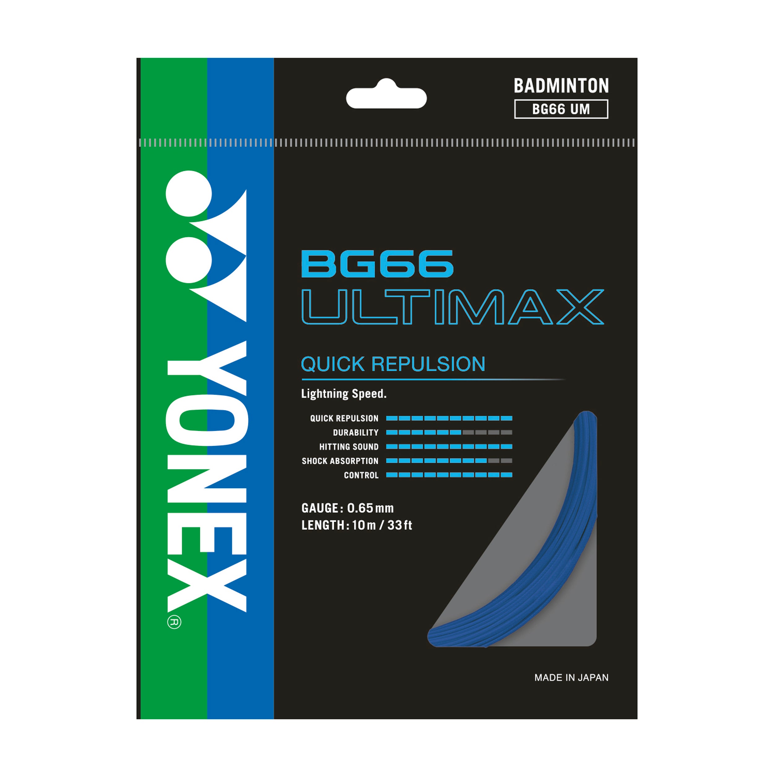 Yonex BG 66Ultimax Badminton String Single Pack