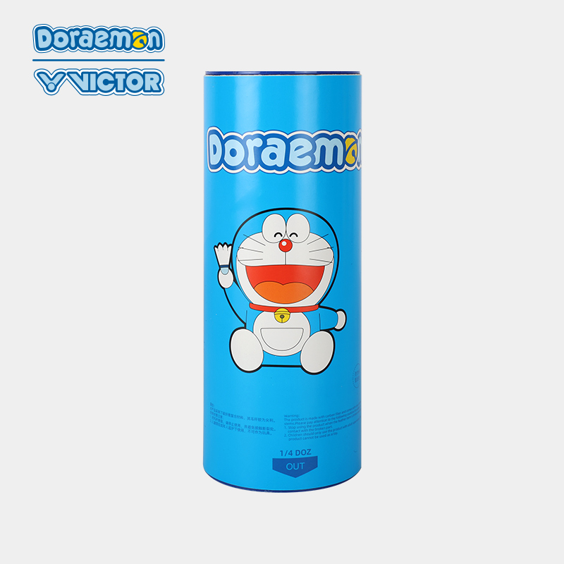 Victor X Doraemon Synthetic Shuttlecocks NCSDRM One Tube