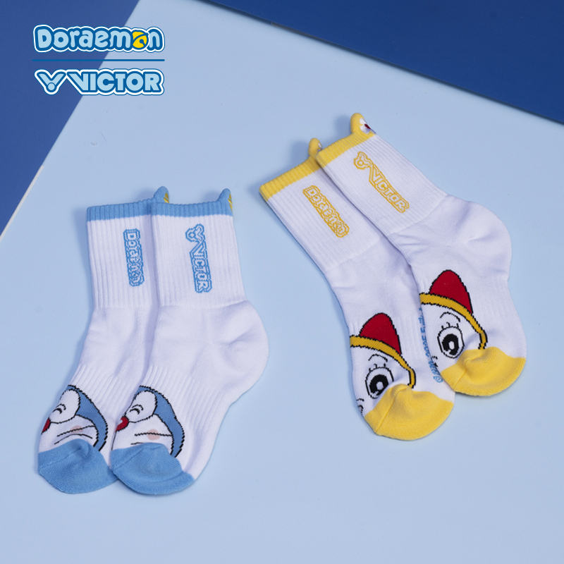 Victor X Doraemon JUNIOR Sports Socks SK517DRM