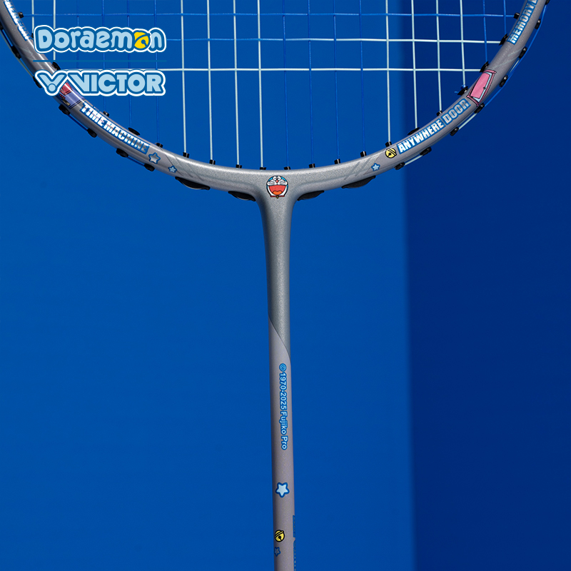 Victor X Doraemon Thruster DRM Badminton Racquet TK-DRM Charcoal Gray (UNSTRUNG)