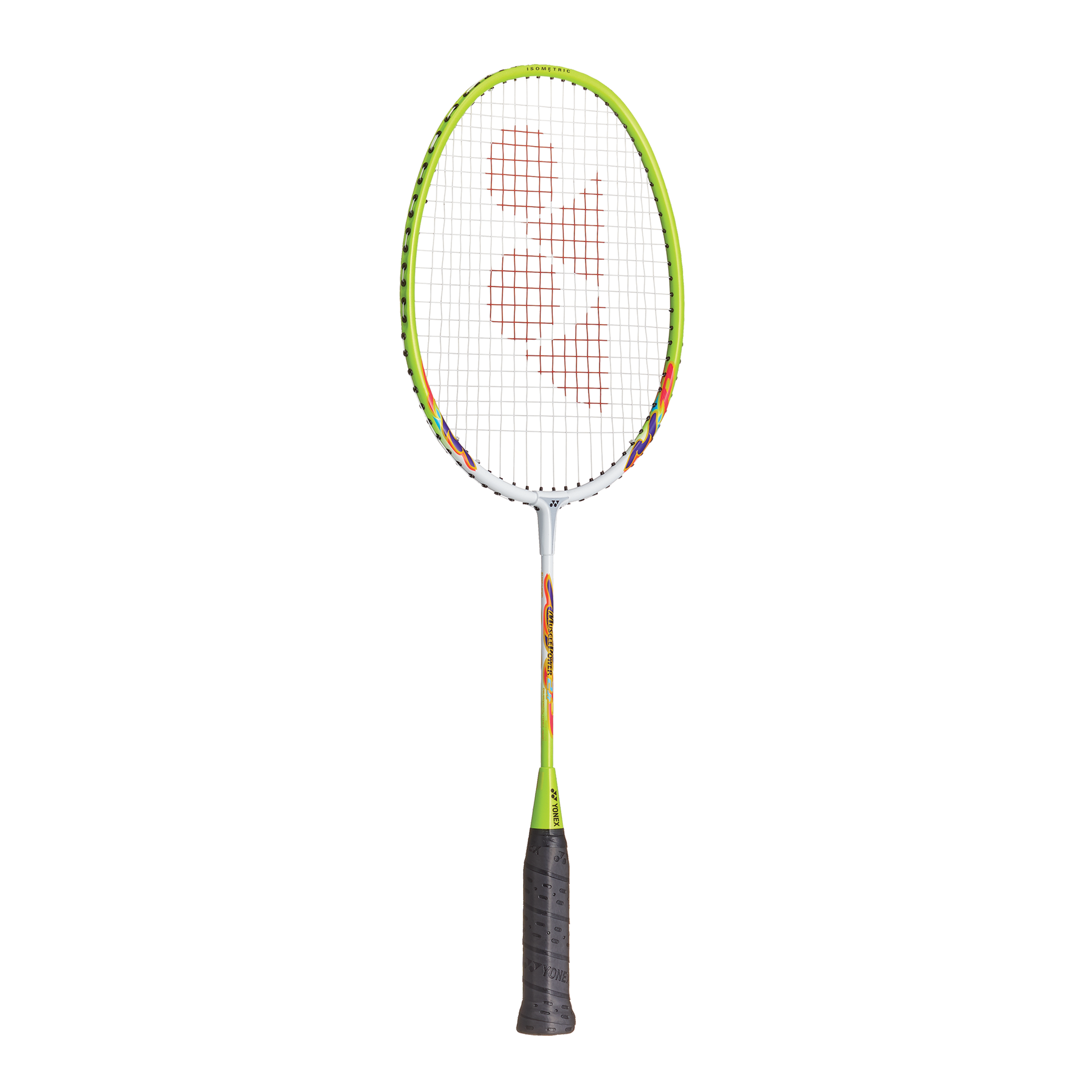 Yonex Muscle Power 2 Junior Badminton Racquet White/ Lime Yellow 4U(83g)G5 (Ready to Go)