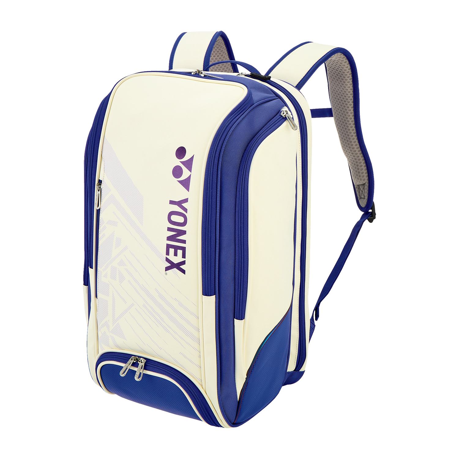 Yonex Expert Badminton/ Tennis Backpack BA02512EX White/ Deep Blue