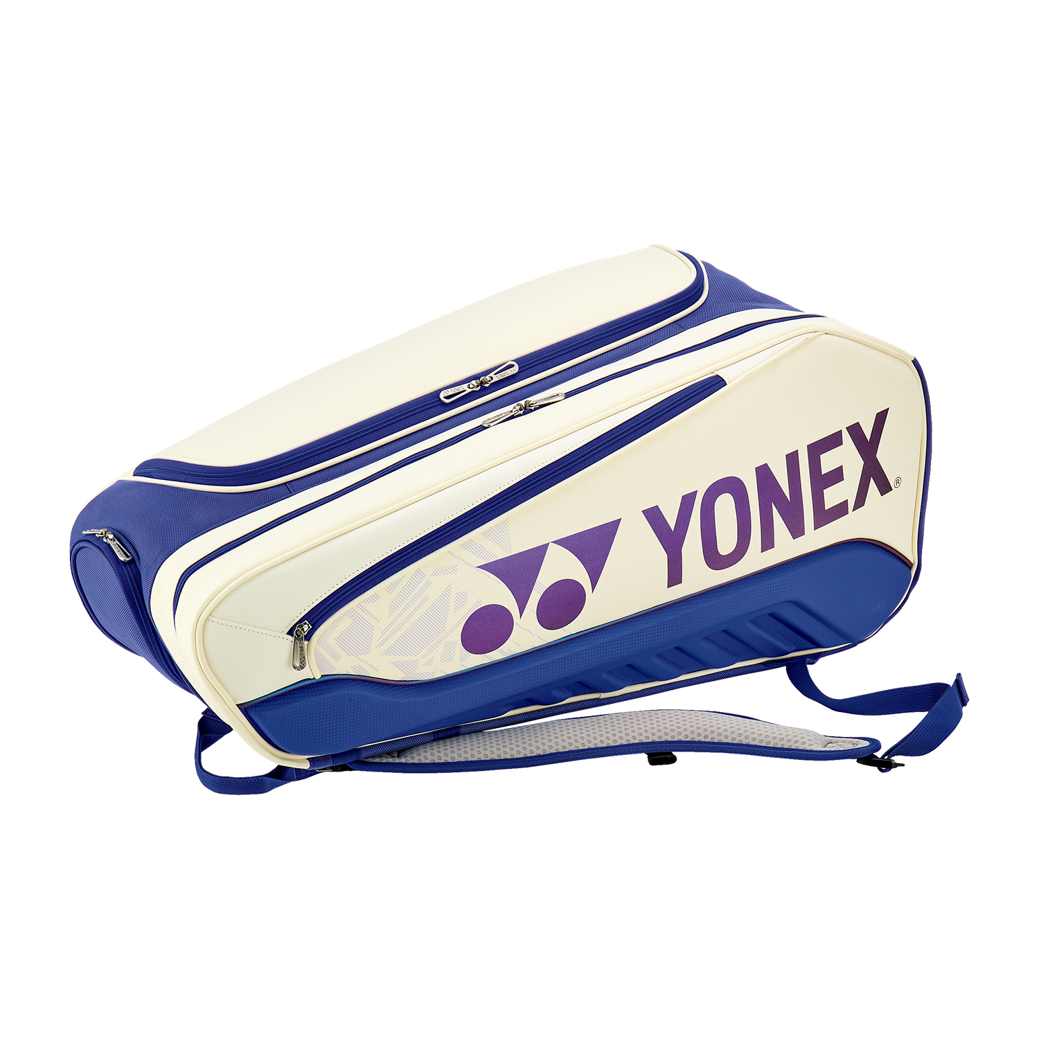 Yonex Expert Badminton/ Tennis Racquet Bag (6pcs) BA02526EX White/ Deep Blue