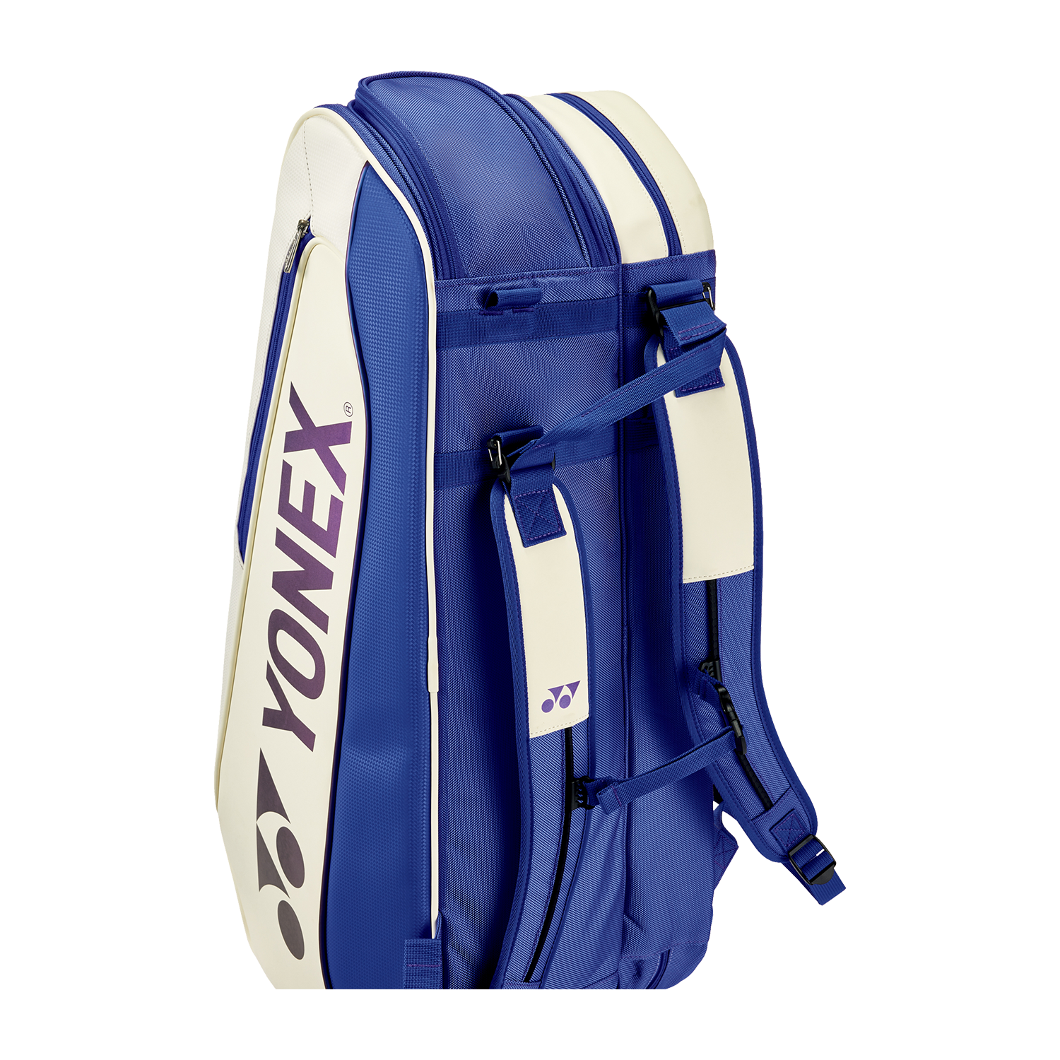 Yonex Expert Badminton/ Tennis Racquet Bag (6pcs) BA02526EX White/ Deep Blue