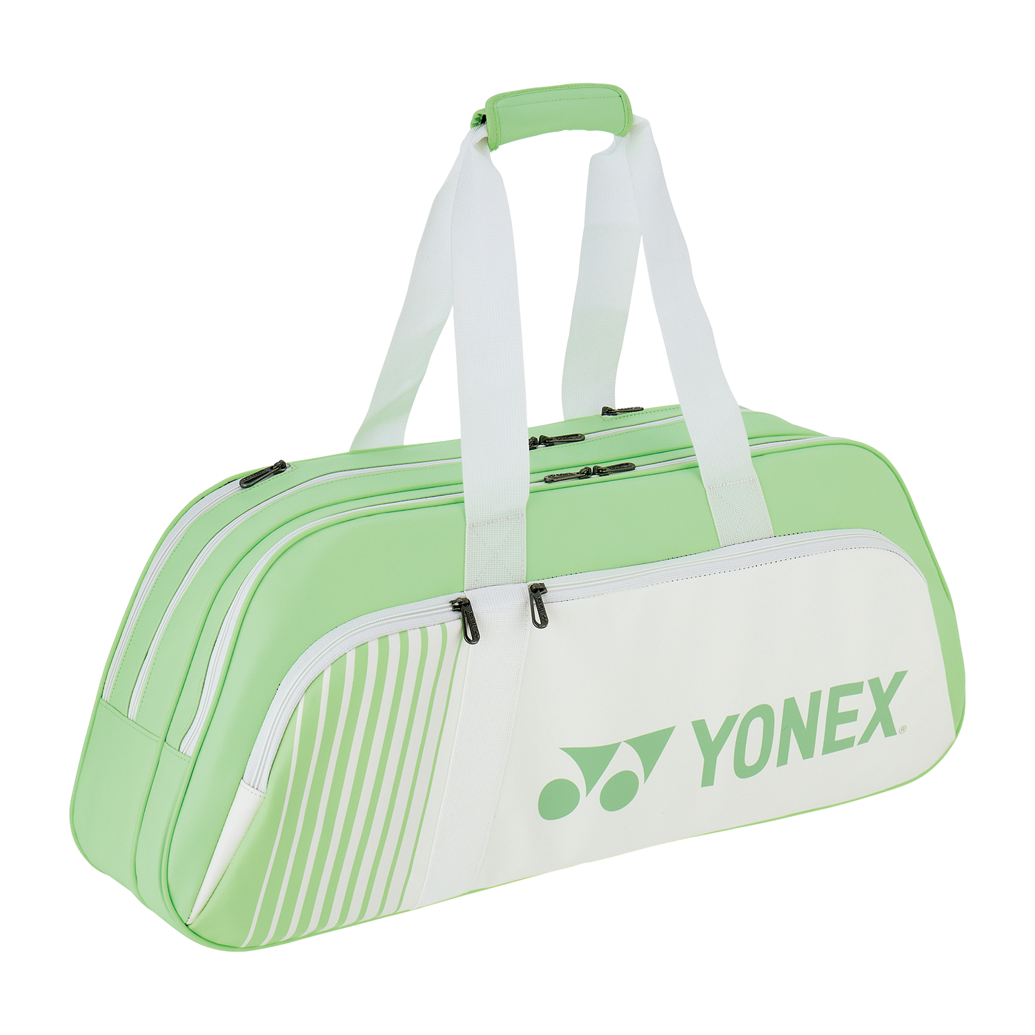 Yonex Active Badminton/ Tennis Tournament Bag (6pcs) BA82431WEX White/ Green