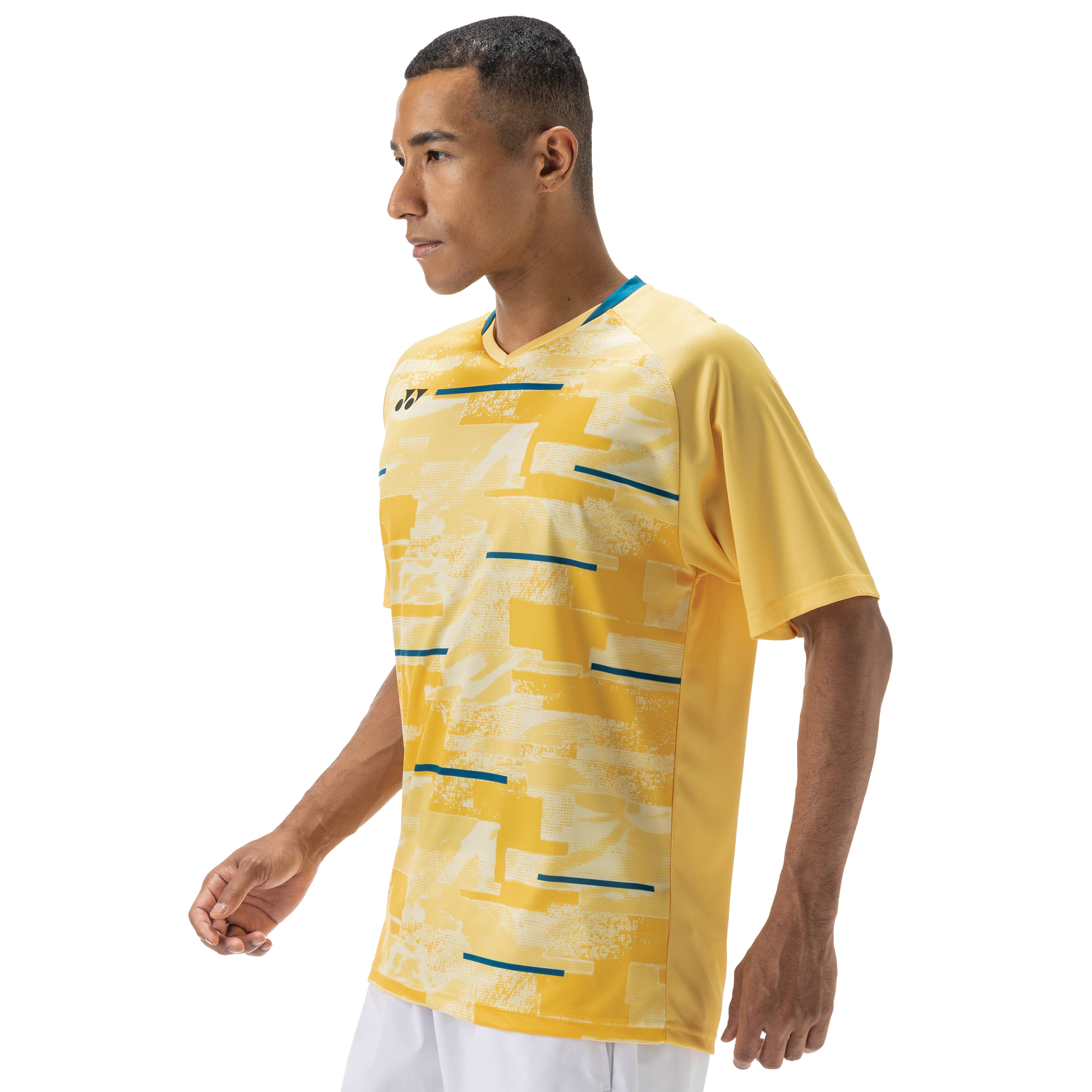 Yonex Badminton/ Tennis Sports Shirt YM0034EX Soft Yellow MEN'S