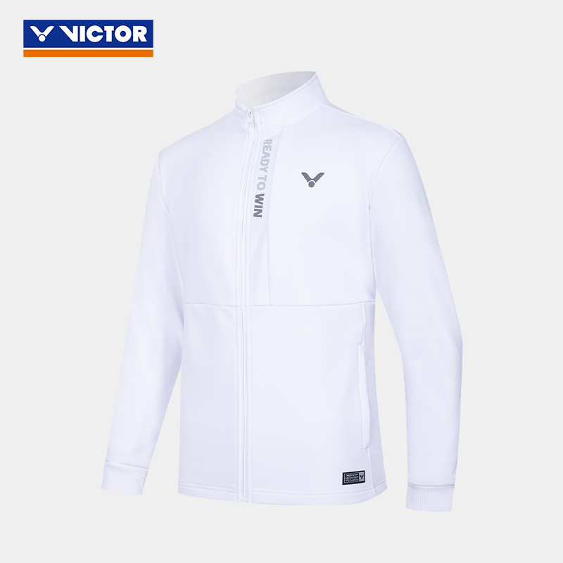 Victor Sports Jacket J-45604 A White UNISEX