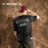 Victor X LZJ Badminton/ Sports Fashion Oversized Shirt T-4503LZJ C Black MEN'S