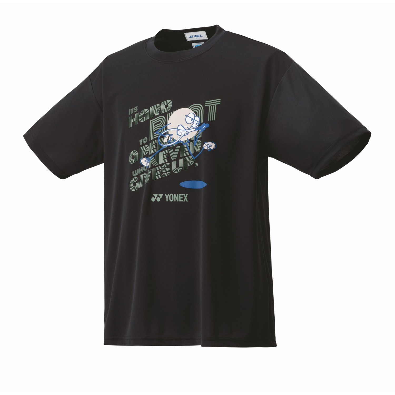 Yonex Badminton/ Tennis Sports Shirt 16726Y Black (Made in Japan) MEN'S